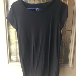 JCPenney top, black, size L